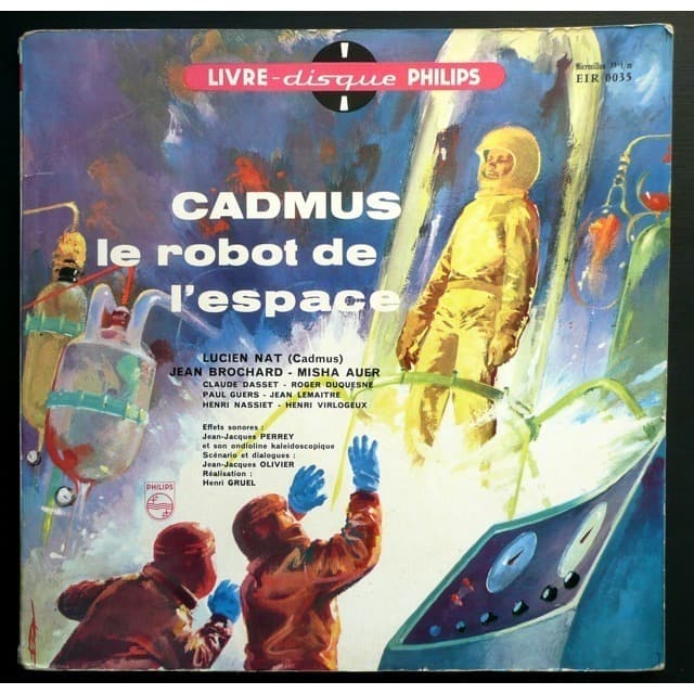 Album cover art for Cadmus, le Robot de l'Espace