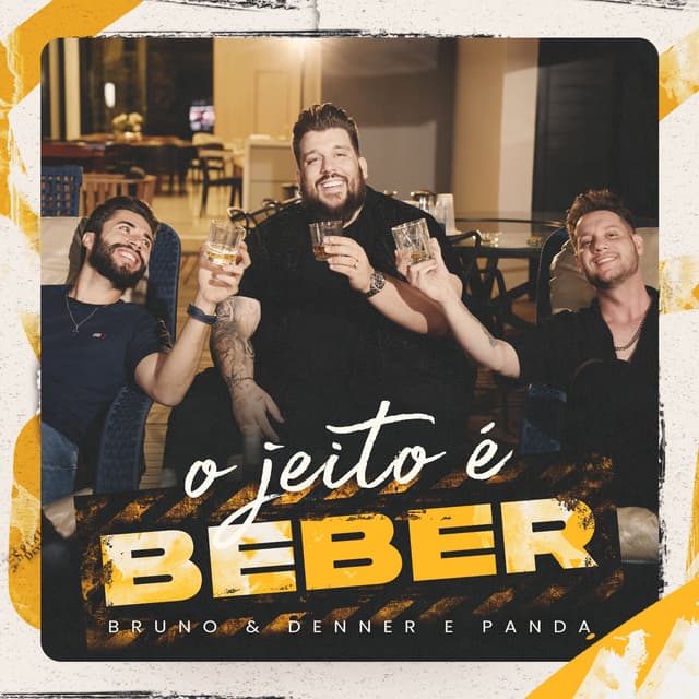Album cover art for O Jeito é Beber