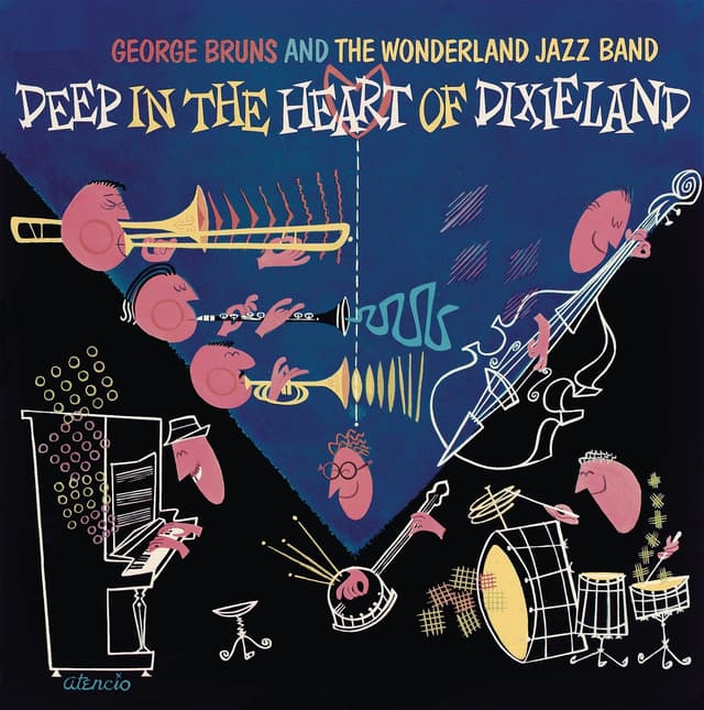 Album cover art for Deep in the Heart of Dixieland