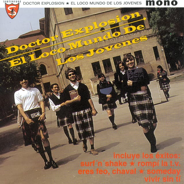 Album cover art for El Loco Mundo De Los Jovenes