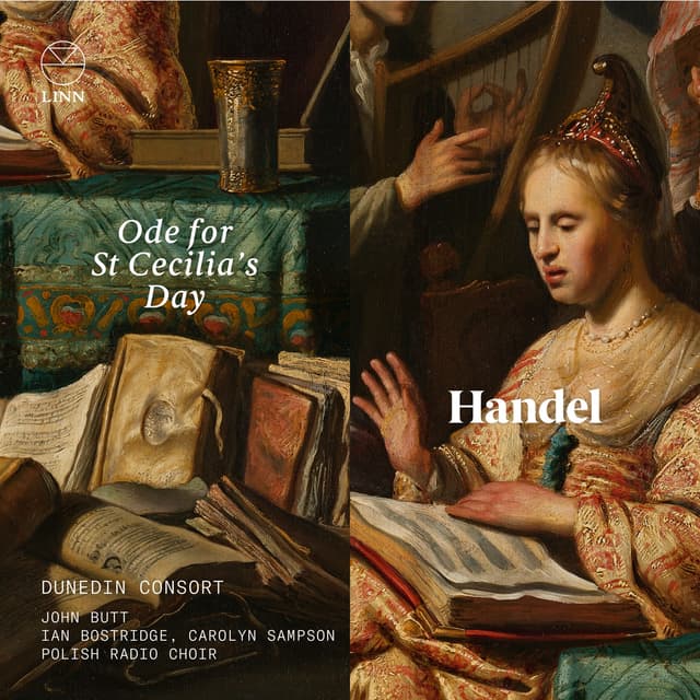 Album cover art for Handel: Ode for St Cecilia's Day