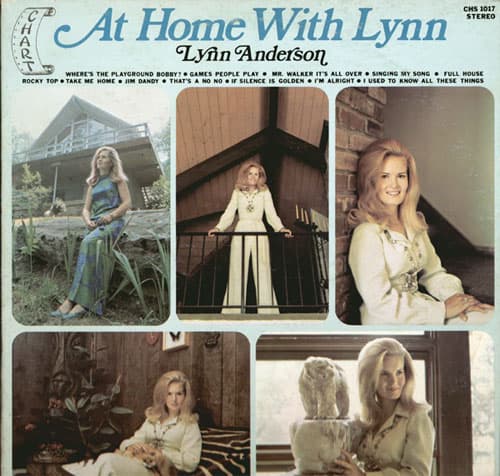 Album cover art for At Home With Lynn