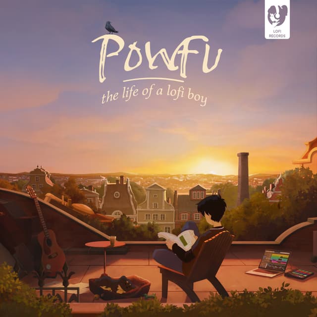 Album cover art for the life of a lofi boy