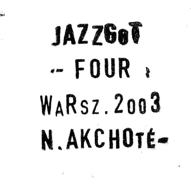 Album cover art for Jazzgot : Four