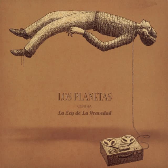 Album cover art for Los Planetas Contra La Ley De La Gravedad