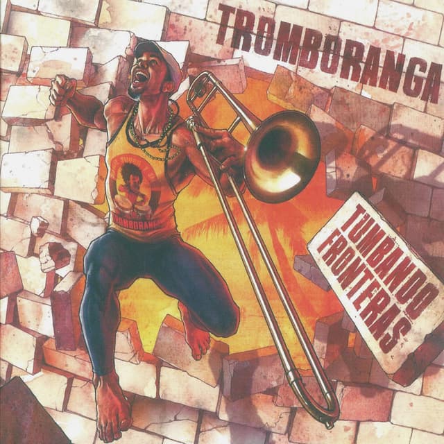 Album cover art for Tumbando Fronteras