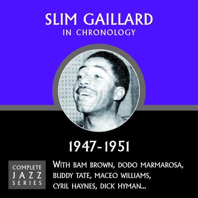 Album cover art for Complete Jazz Series 1947 - 1951