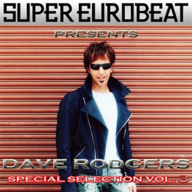 Album cover art for SUPER EUROBEAT presents DAVE RODGERS Special COLLECTION Vol.3