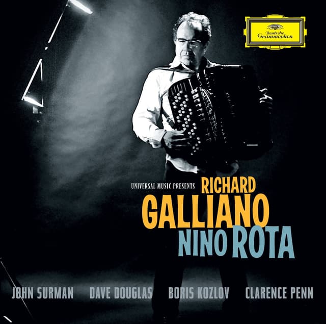 Album cover art for Nino Rota