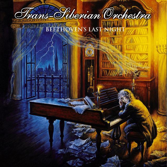 Album cover art for Beethoven's Last Night