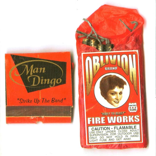 Album cover art for Man Dingo / Oblivion Split