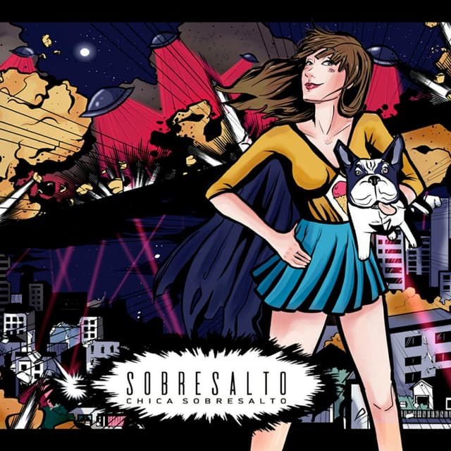 Album cover art for Sobresalto