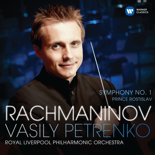 Album cover art for Rachmaninov : Symphony No. 1