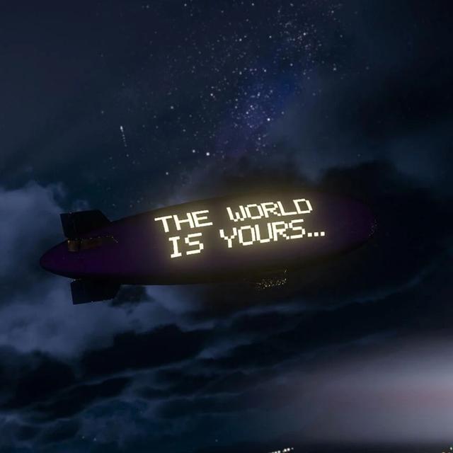 Album cover art for The World Is Yours