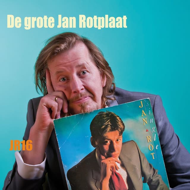 Album cover art for De grote Jan Rotplaat