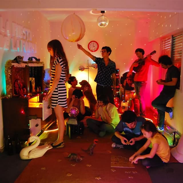 Album cover art for La fiesta de la forma