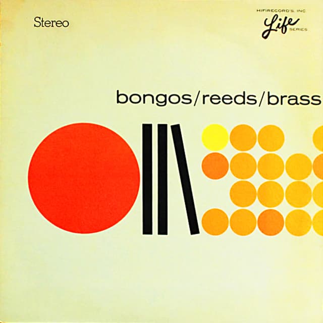 Album cover art for Bongos / Reeds / Brass
