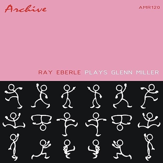 Album cover art for Ray Eberle Plays Glenn Miller