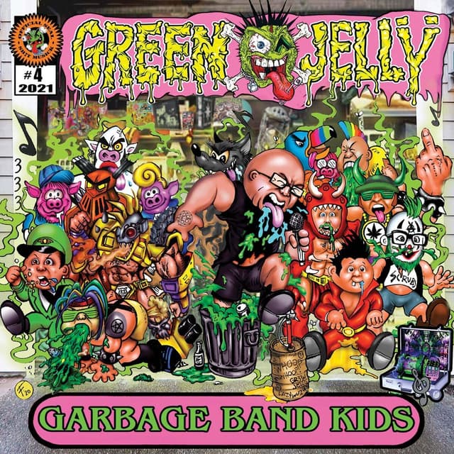 Album cover art for Garbage Band Kids