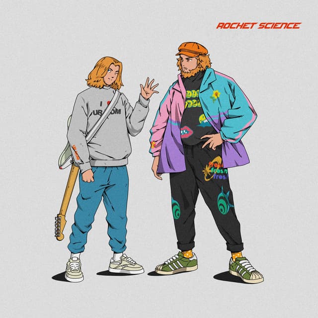 Album cover art for rocket science