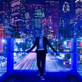 Album cover art for BOY TO MAN