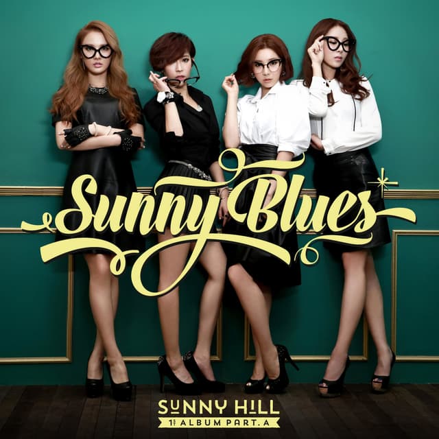 Album cover art for 1st Album Part.A [Sunny Blues]