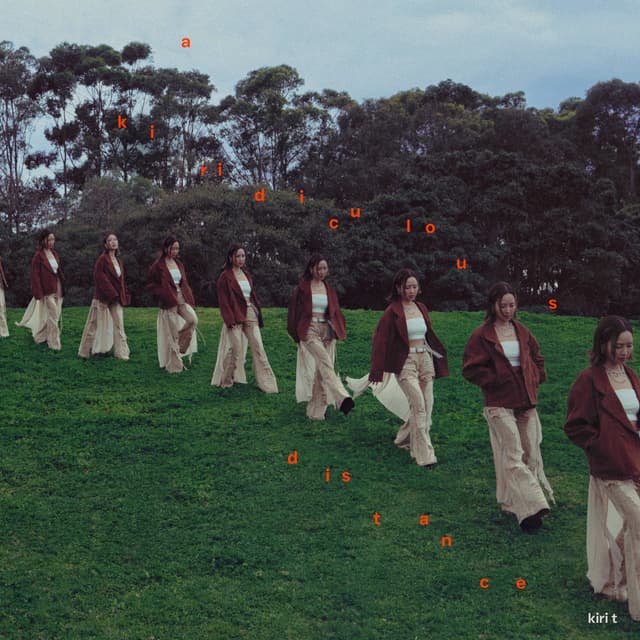 Album cover art for a kiridiculous distance