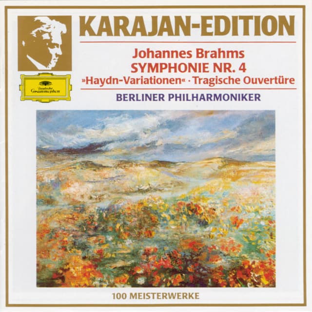 Album cover art for Brahms: Symphony No. 4 In E Minor, Op. 98 ;variations On A Theme By Joseph Haydn, Op. 56a; Tragic Ov