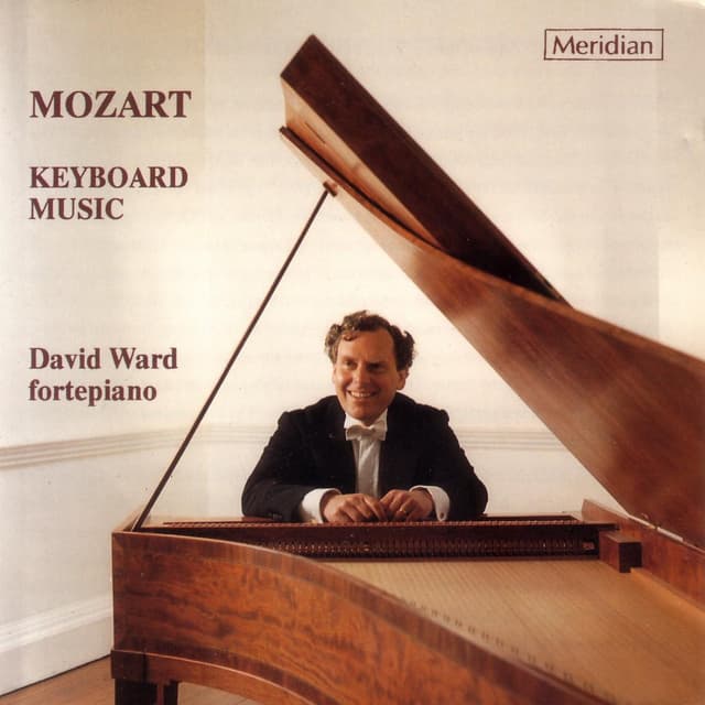 Album cover art for Mozart: Keyboard Music