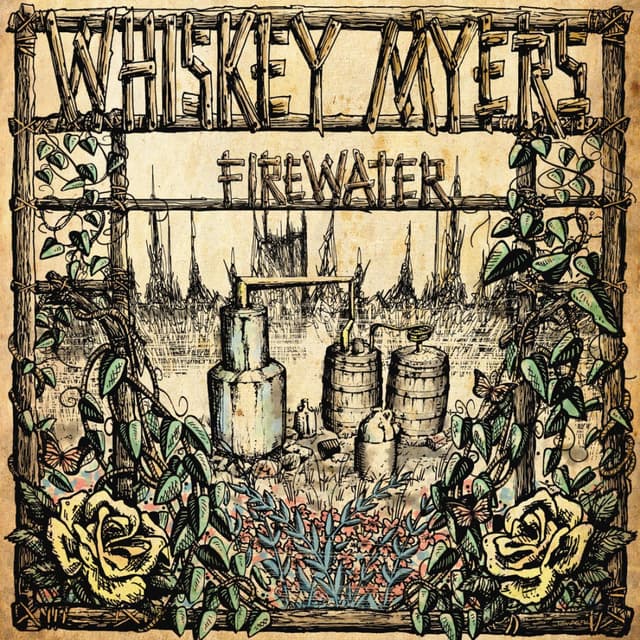 Album cover art for Firewater