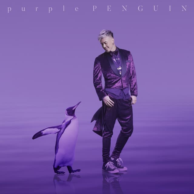 Album cover art for purple PENGUIN