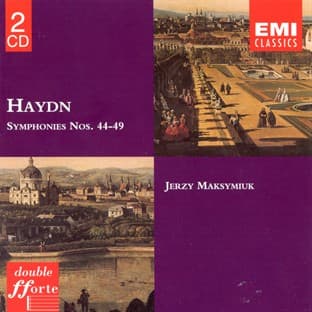 Album cover art for Haydn: Symphonies Nos.44-49- Maksymiuk