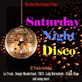 Album cover art for Saturday Night Disco