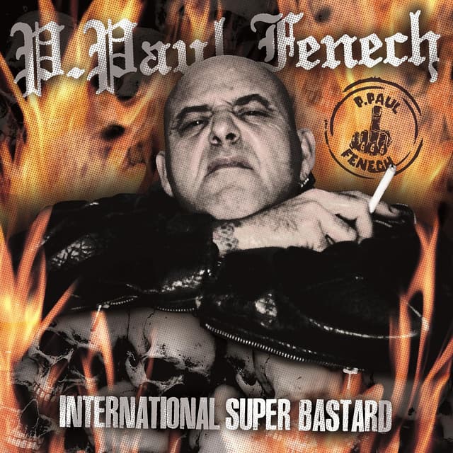 Album cover art for International Super Bastard