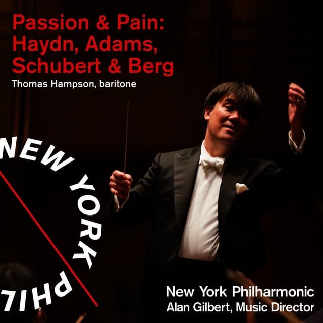 Album cover art for Passion & Pain: Adams, Haydn & Schubert