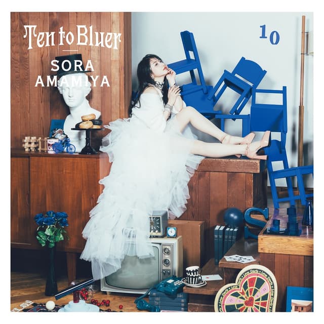 Album cover art for Ten to Bluer