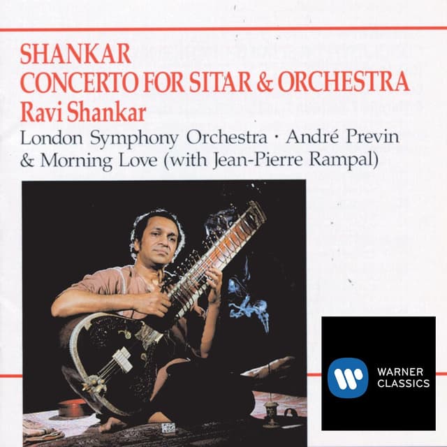 Album cover art for Shankar Concerto For Sitar & Orchestra