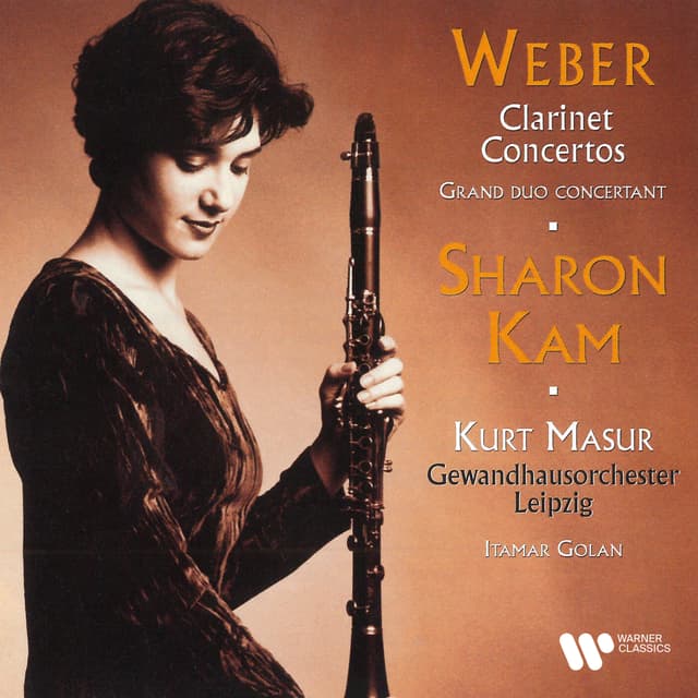 Album cover art for Weber : Clarinet Concertos - Grand Duo Concertant