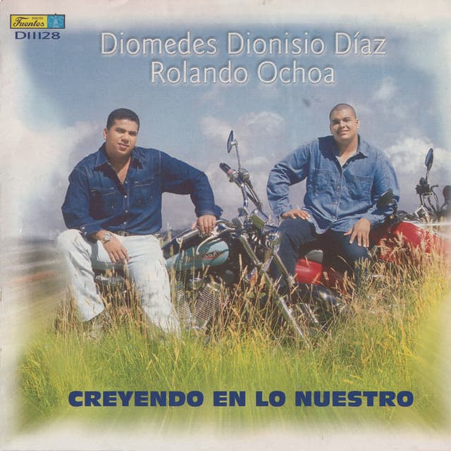 Album cover art for Creyendo en lo nuestro