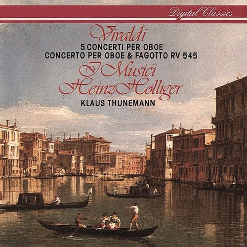 Album cover art for Vivaldi: 6 Concertos for Oboe & Strings