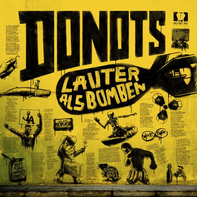 Album cover art for Lauter als Bomben