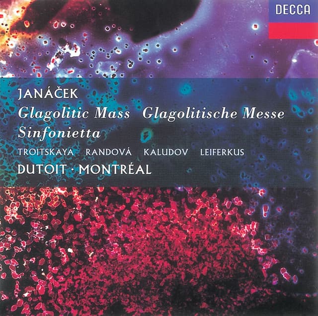 Album cover art for Janacek: Glagolitic Mass/Sinfonietta