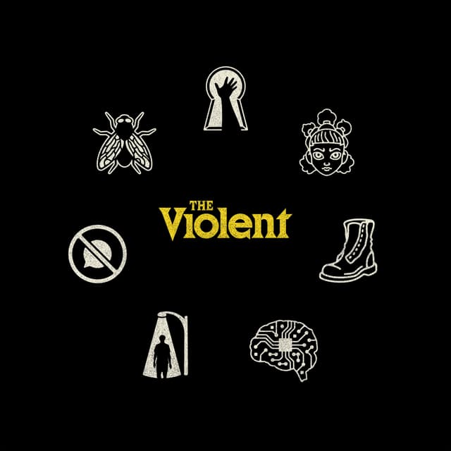 Album cover art for The Violent