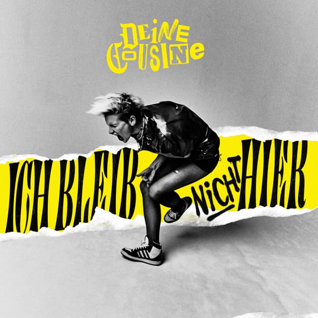 Album cover art for Ich bleib nicht hier