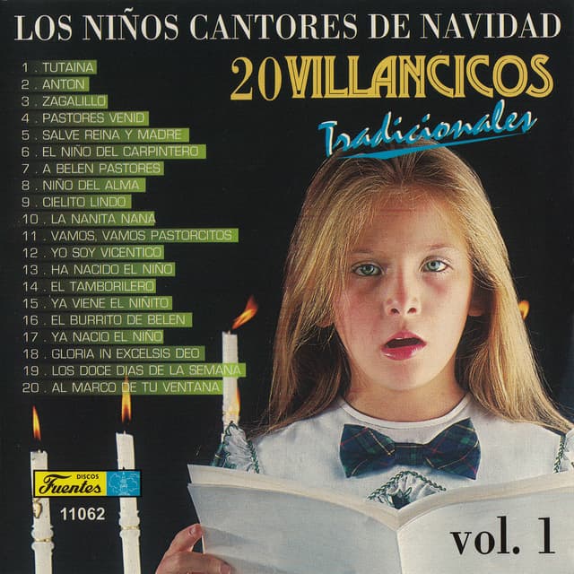 Album cover art for 20 Villancicos Tradicionales, Vol. 1