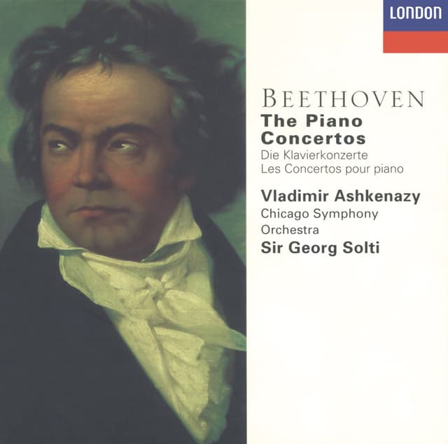 Album cover art for Beethoven: The Piano Concertos
