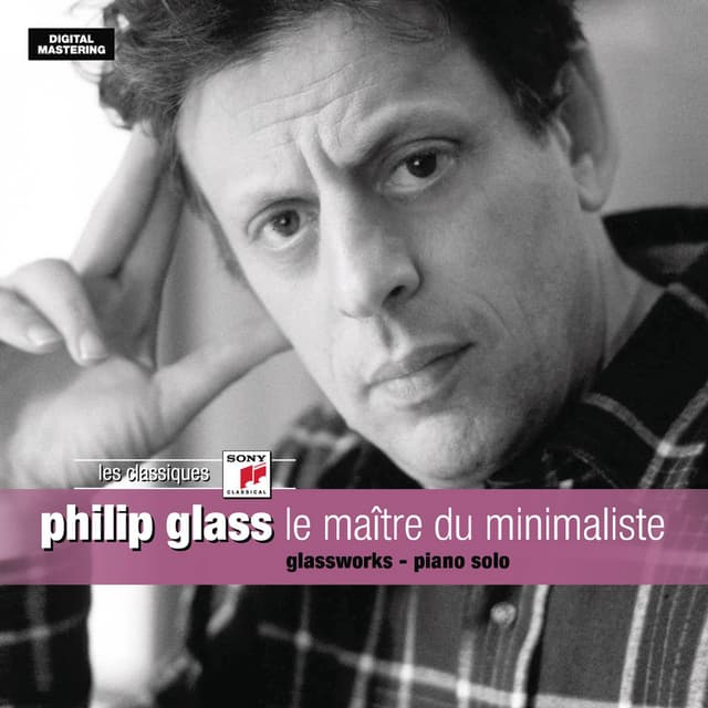 Album cover art for Glass: Le Maître du Minimaliste