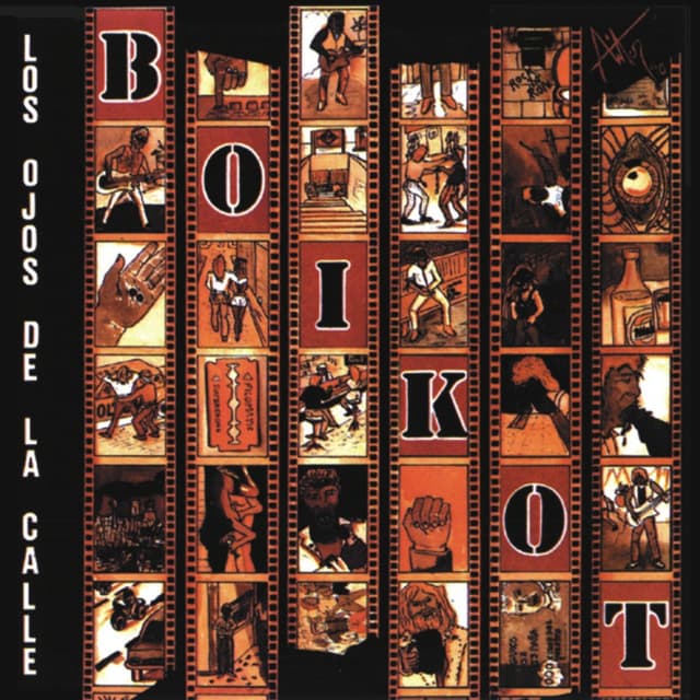 Album cover art for Los Ojos De La Calle