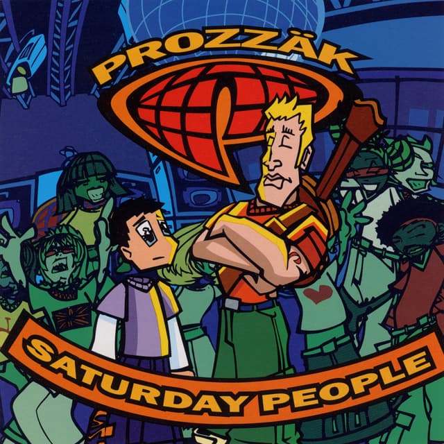 Album cover art for Saturday People