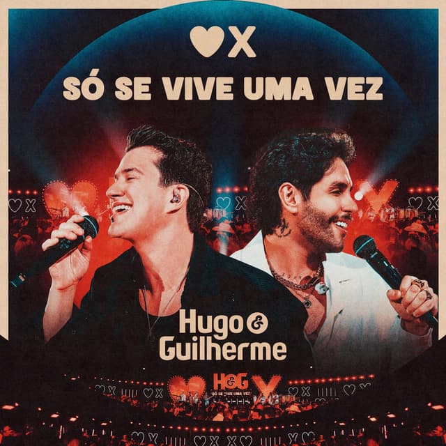 Album cover art for SÓ SE VIVE UMA VEZ ❤️❌